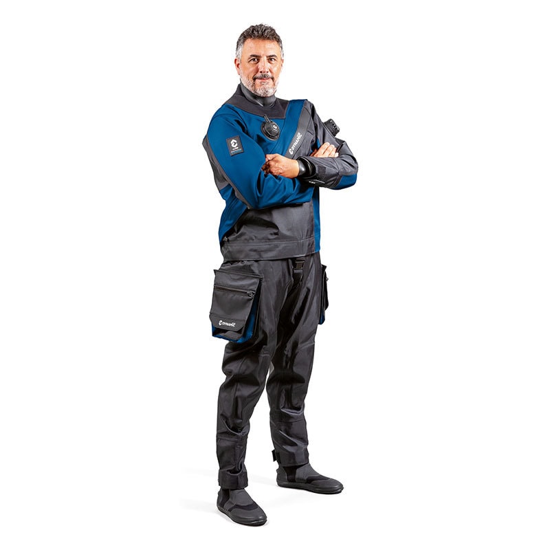 RS-351 Drysuit Ripstop blue 01 RS-351 Drysuit Ripstop blue 01