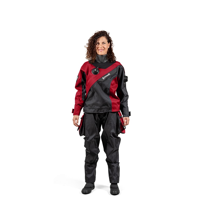 Drysuit Ripstop RS-352 burgundy 01
