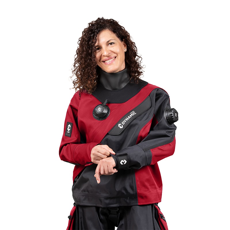 Drysuit Ripstop RS-352 burgundy 05