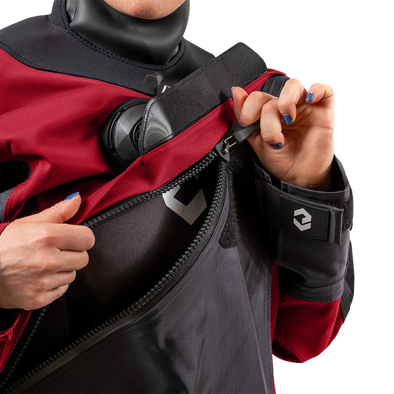 Drysuit Ripstop RS-352 burgundy 07