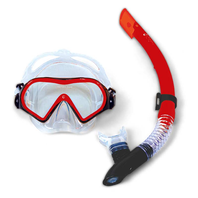 Snorkel Set MS-20 red 01 Snorkel Set MS-20 red 01