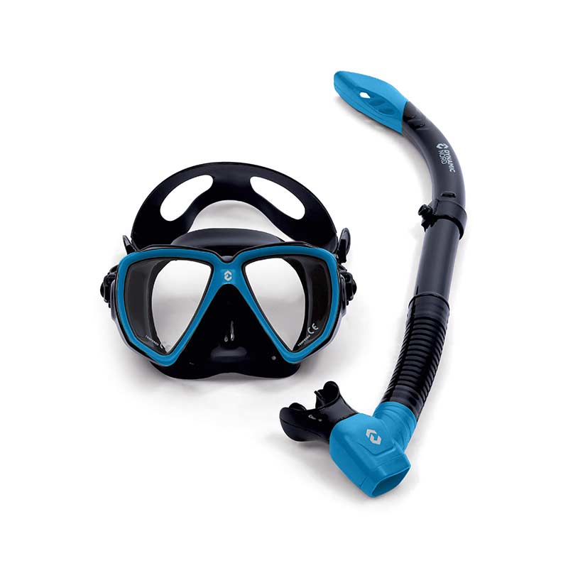 Snorkel Set MS-21 blue 01 Snorkel Set MS-21 blue 01