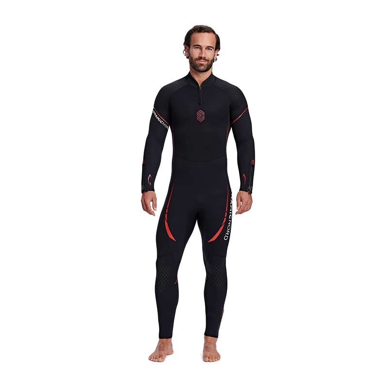 Wetsuit 5mm SL-51 red 01