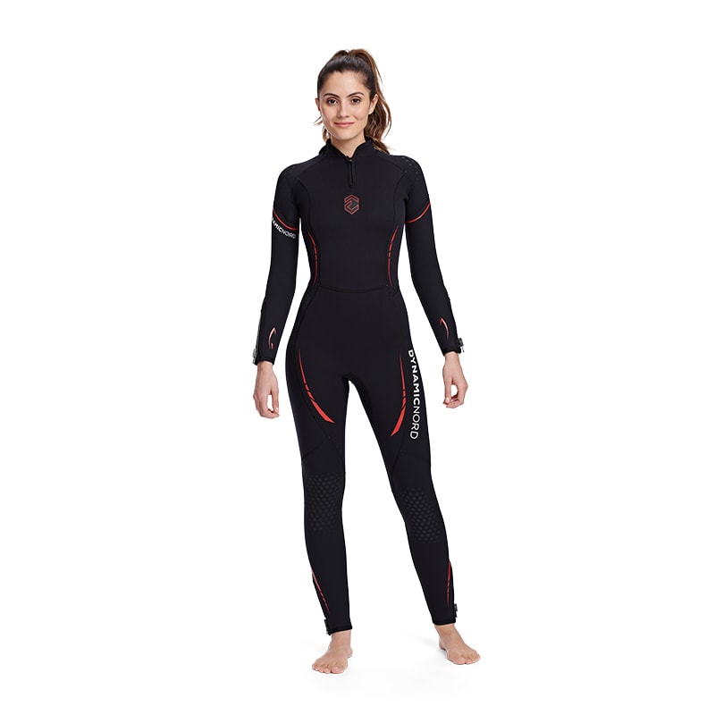 Wetsuit 5mm SL-52 red 01 Wetsuit 5mm SL-52 red 01