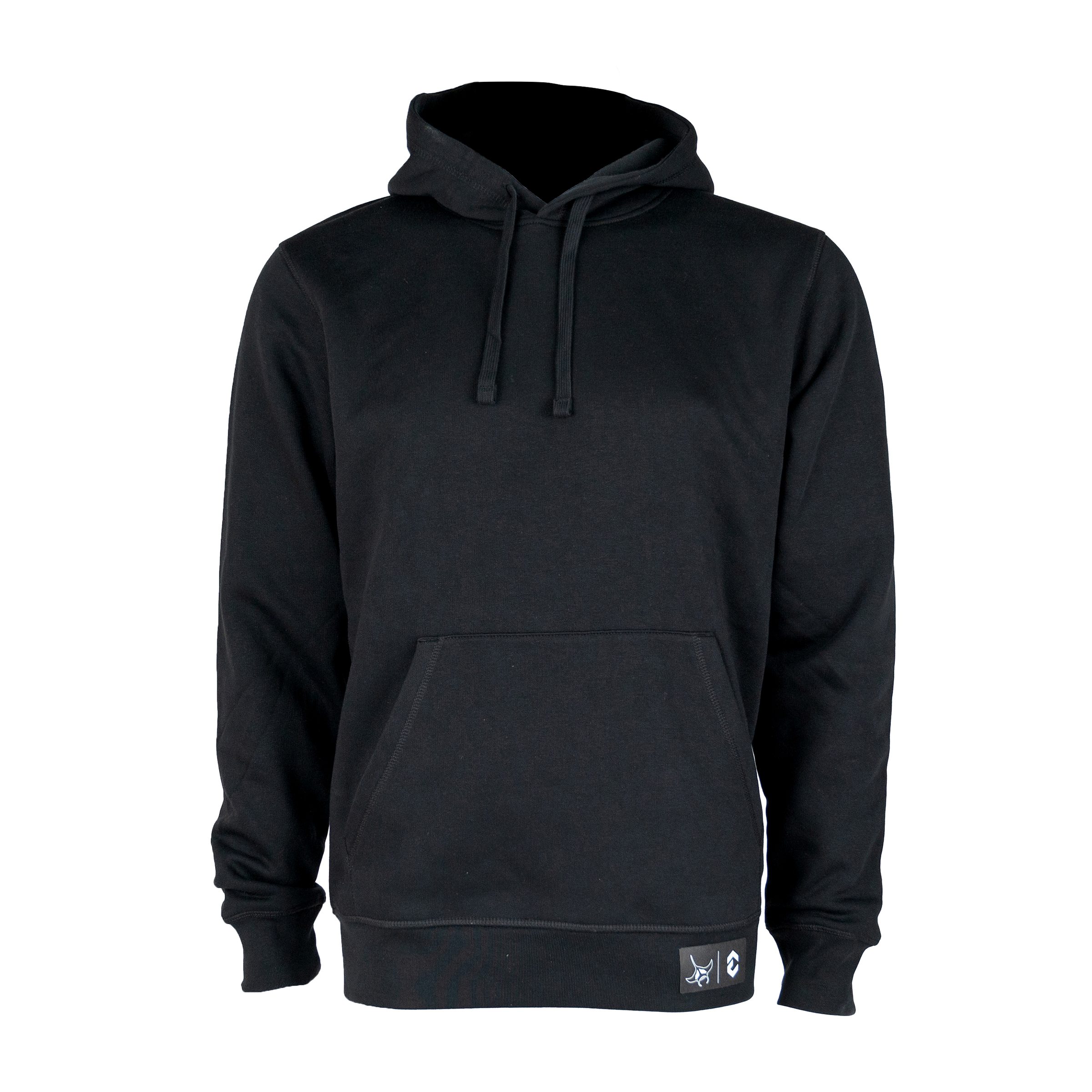 Hoodie BHM-24 Black Front 01 Hoodie BHM-24 Black Front 01